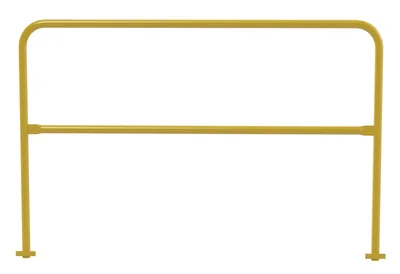 Vestil VDKR-PP-6 Steel Safety Railing Pour in Place 6 Ft