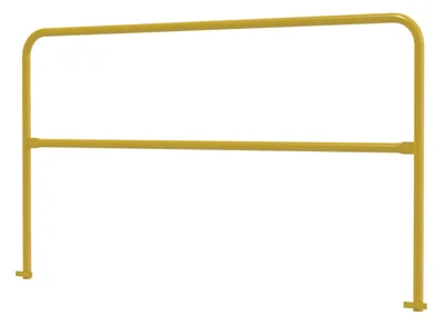 Vestil VDKR-PP-7 Steel Safety Railing Pour in Place 7 Ft