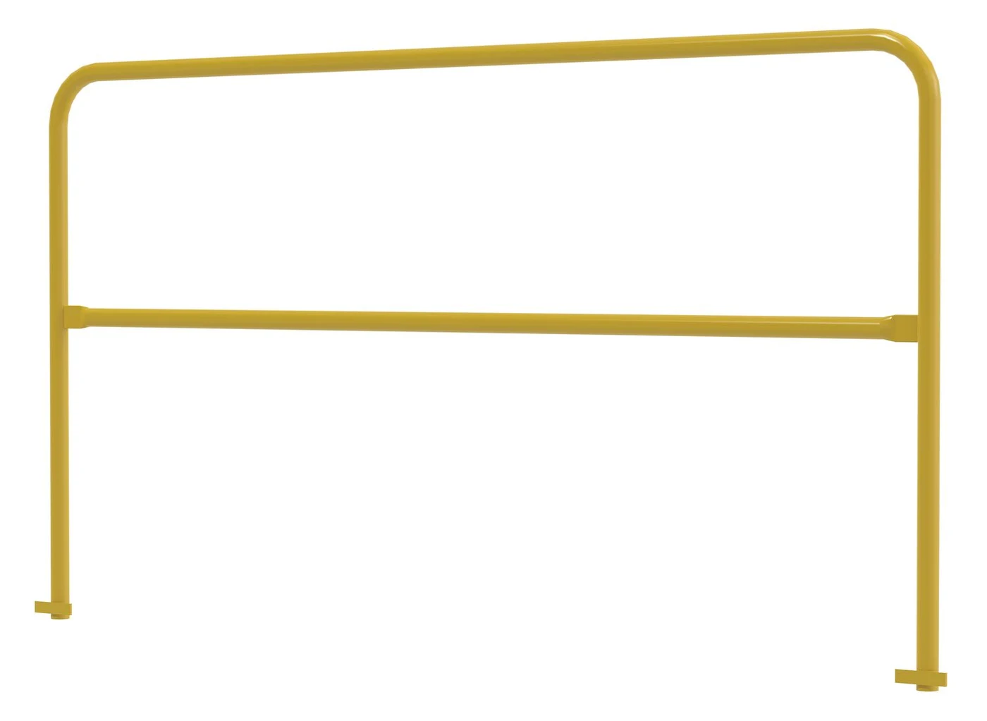 Vestil VDKR-PP-7 Steel Safety Railing Pour in Place 7 Ft
