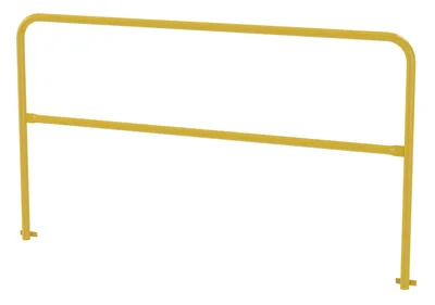 Vestil VDKR-PP-7 Steel Safety Railing Pour in Place 7 Ft