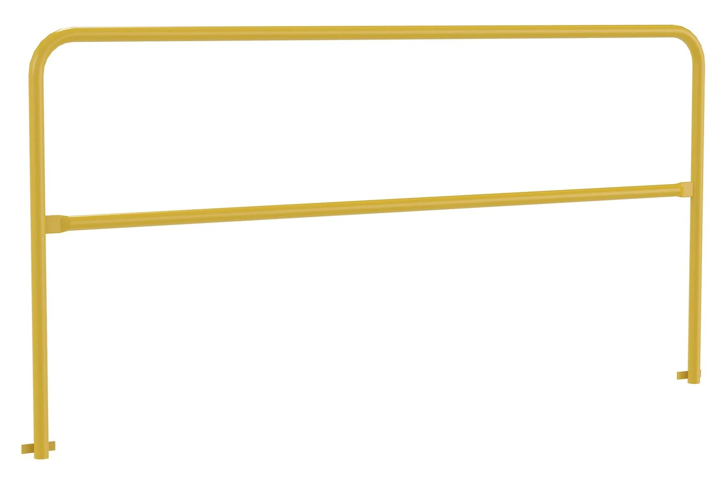 Vestil VDKR-PP-8 Steel Safety Railing Pour in Place 8 Ft