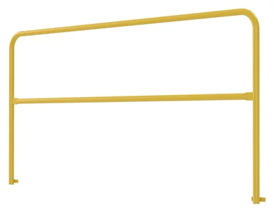 Vestil VDKR-PP-8 Steel Safety Railing Pour in Place 8 Ft