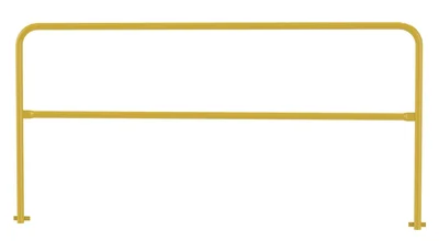 Vestil VDKR-PP-8 Steel Safety Railing Pour in Place 8 Ft