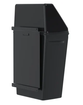 Vestil WDU-WM-20-BK Waste Disposal Unit Wall Mount Black Often times manufacturing and industrial workspaces are cramped and overcrowded