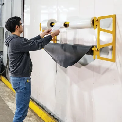 Vestil WMRD-20-100 Steel Wall Mounted Roll Dispenser 20 In