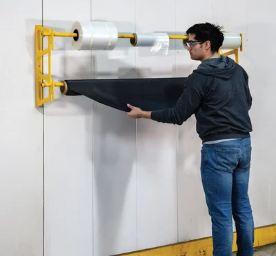Vestil WMRD-20-100 Steel Wall Mounted Roll Dispenser 20 In