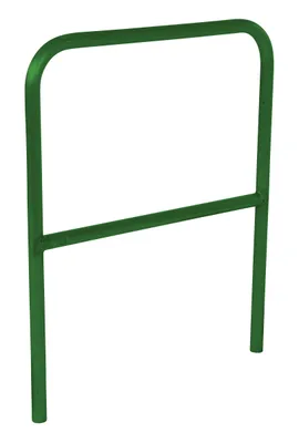 Vestil Aluminum Pipe Safety Railing 36 In. Length Green