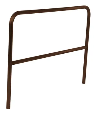 Vestil Aluminum Pipe Safety Railing 60 In. Length Brown