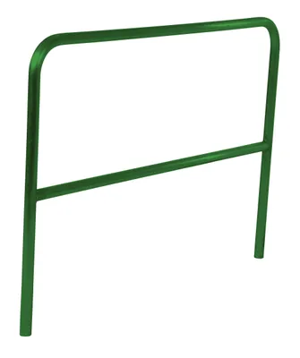 Vestil Aluminum Pipe Safety Railing 60 In. Length Green