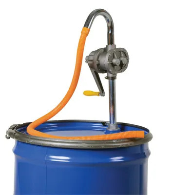 Vestil ADP-55 rotary drum pump shown from an alternate angle