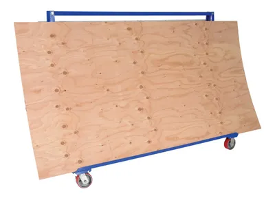 Vestil AF-3672 a-frame cart shown from an alternate angle