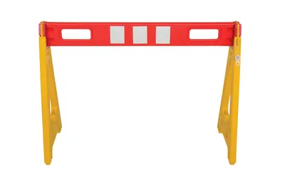 Vestil AFB-44 barricade shown from an alternate angle