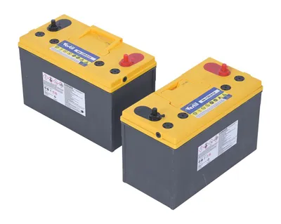 Vestil Factory Installed Lead Acid Absorbed Glass Mat (AGM) Upgrade 12 Volt 100Ah Battery Quantity (2) 12V for SL Series Stackers