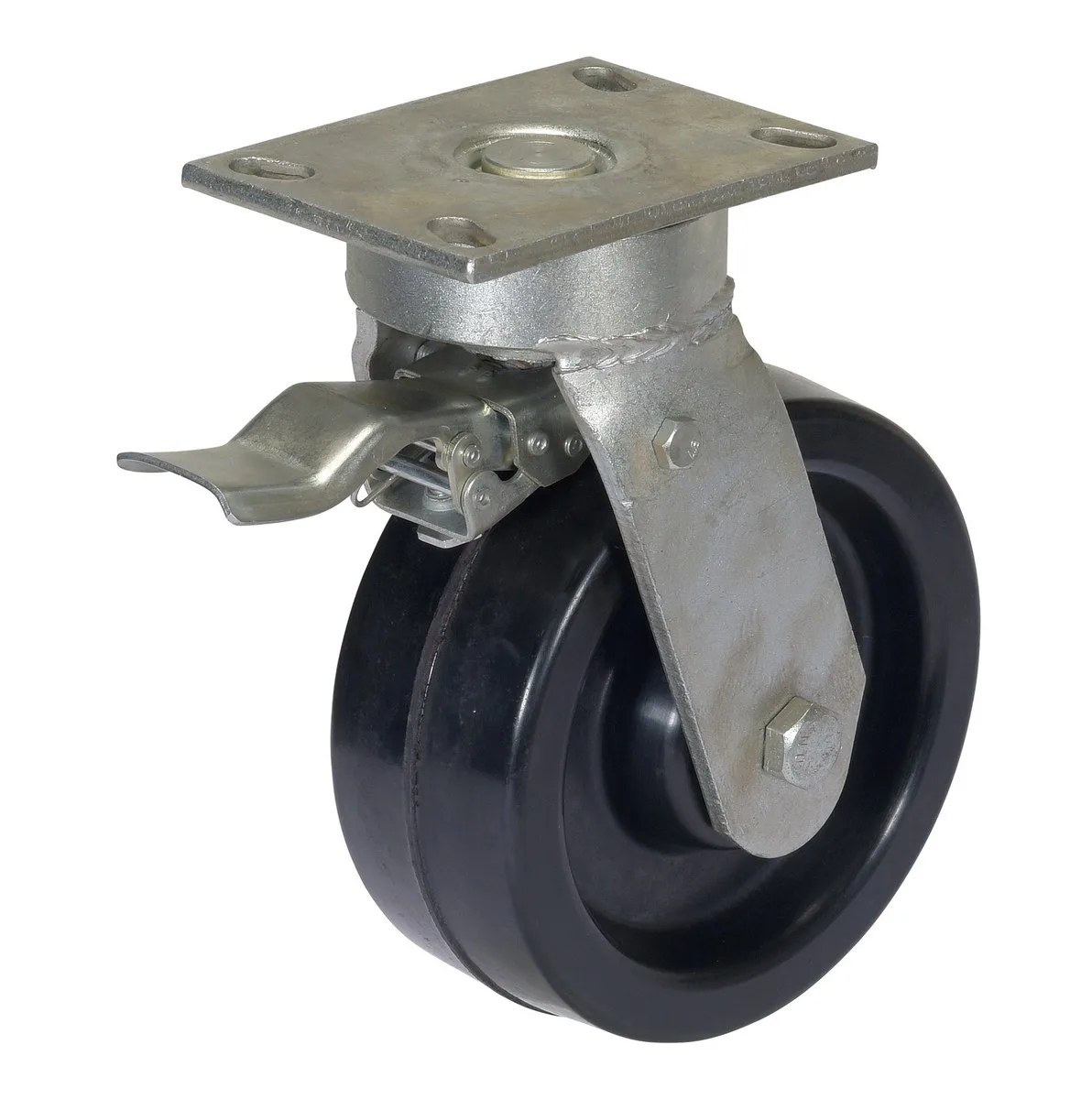 Vestil AHA-6-TLC adjustable height aluminum gantry cranes with total locking caster