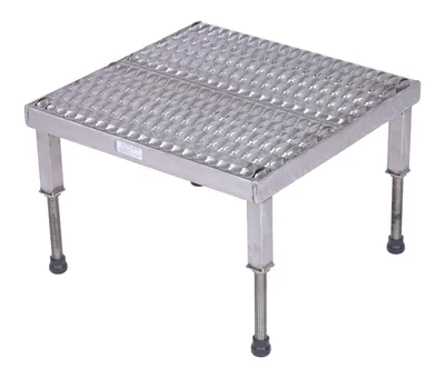 Vestil AHW-H-2424-SS stainless steel adjustable work-mate stand