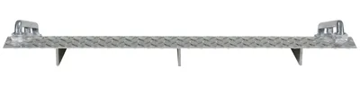 Vestil AMD-3618 aluminum mini dockplate shown from an alternate angle