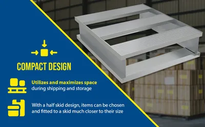 Vestil AP-2024 aluminum pallets & skid feature highlights