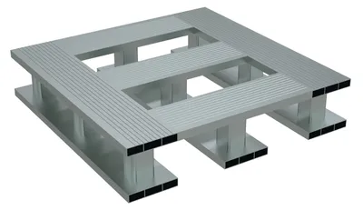 Vestil AP-2424-SB aluminum pallets & skid