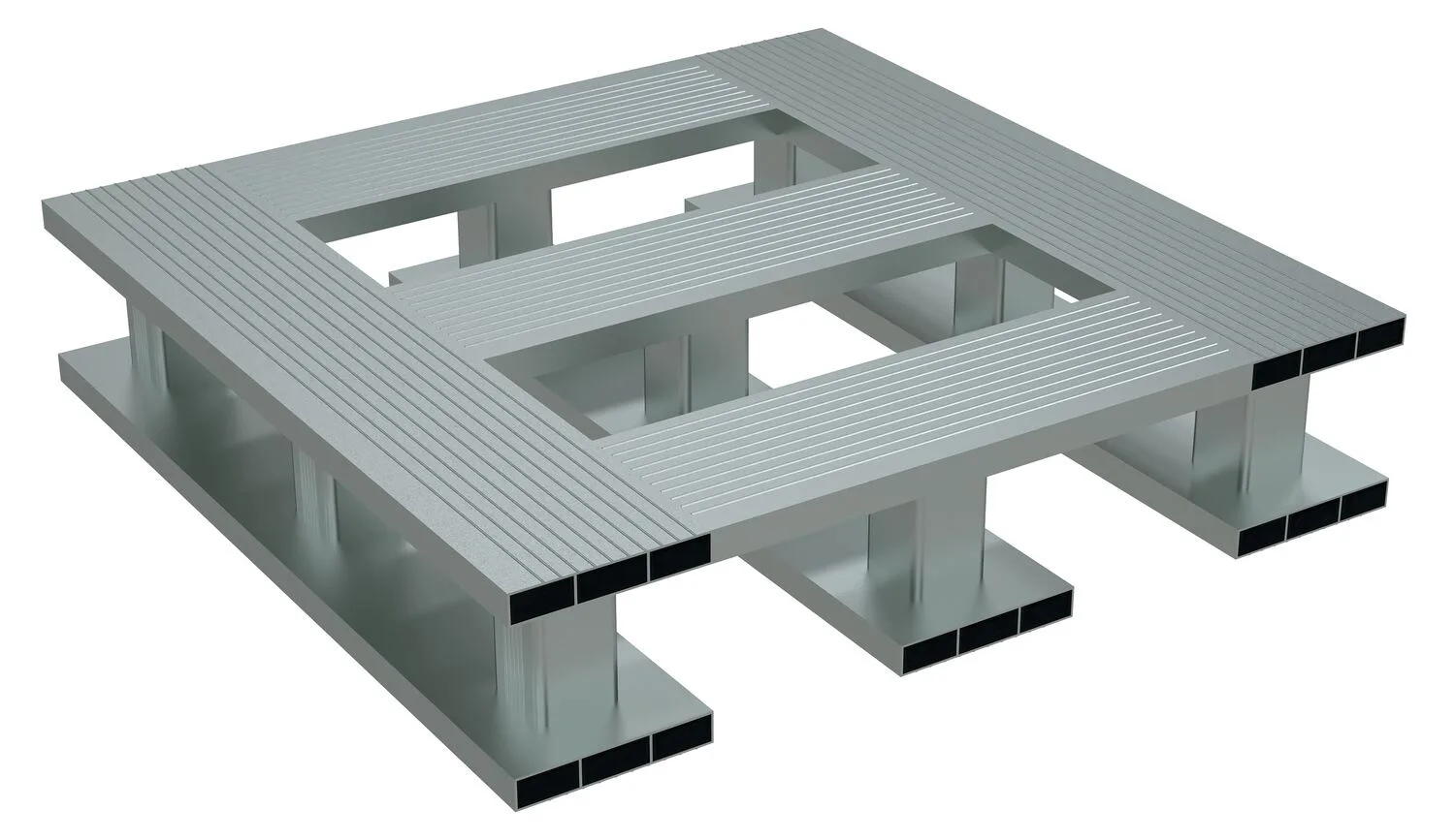 Vestil AP-2424-SB aluminum pallets & skid