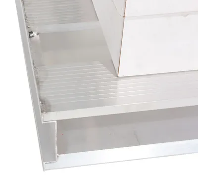 Vestil AP-4824 aluminum pallets & skid shown from an alternate angle