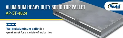 Vestil AP-ST-4248 aluminum pallets & skid feature highlights