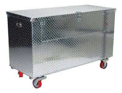 Vestil APTS-2436-C-FD aluminum tread plate portable tool boxe