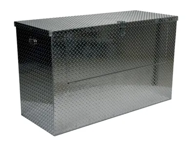 Vestil APTS-2448-FD aluminum tread plate portable tool boxe
