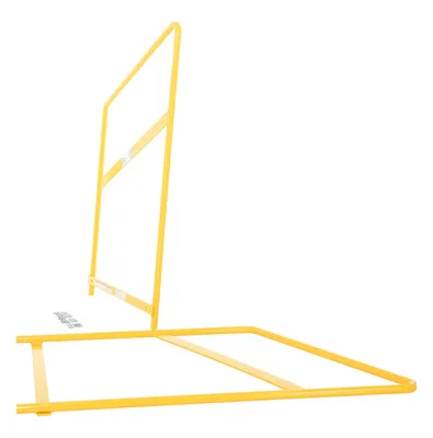 Vestil ASP-3-HR adjustable step-mate stand shown from an alternate angle