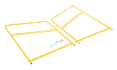 Vestil ASP-3-HR adjustable step-mate stand shown from an alternate angle