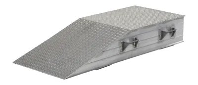 Vestil ATWR-24-10-60 aluminum wheel riser shown from an alternate angle