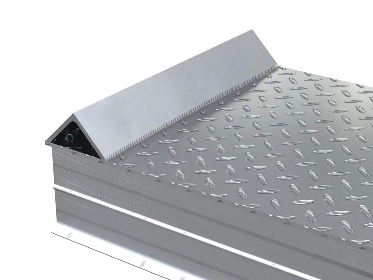 Vestil ATWR-ROG-24-12-66 aluminum wheel riser