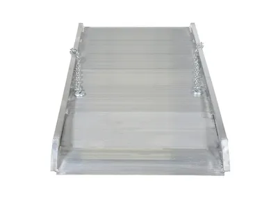 Vestil AWR-28-6A aluminum walk ramp shown from an alternate angle