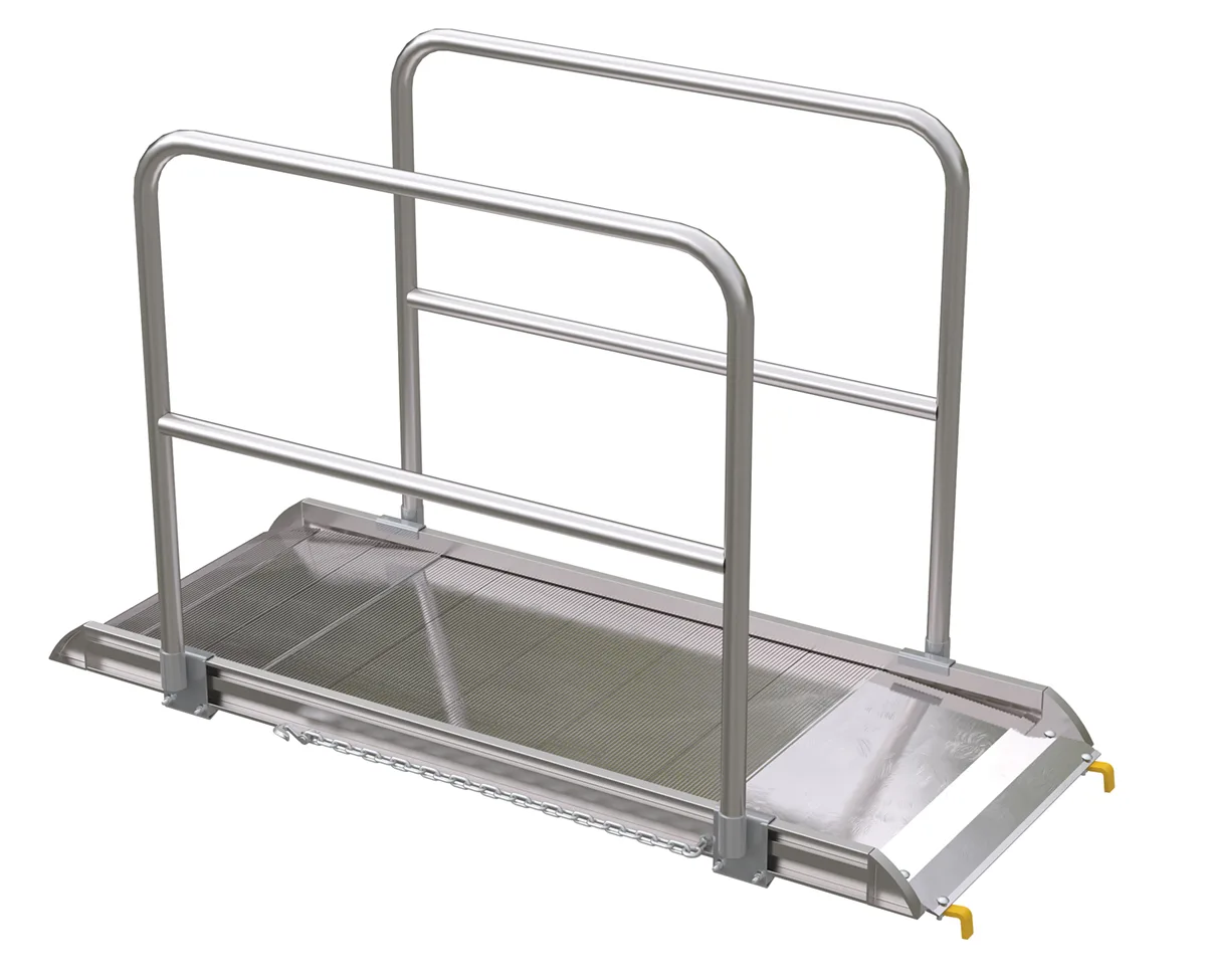 Vestil AWR-28-6B-HR aluminum walk ramp