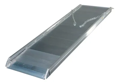 Vestil AWR-28-8A aluminum walk ramp shown from an alternate angle