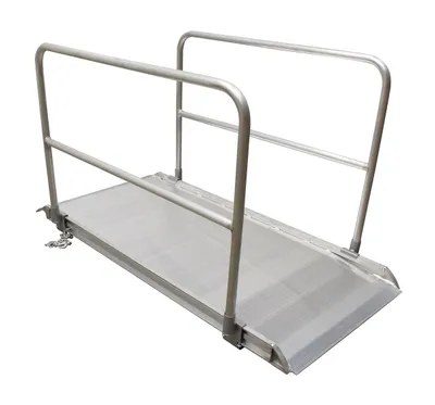 Vestil AWR-38-7A-HR aluminum walk ramp