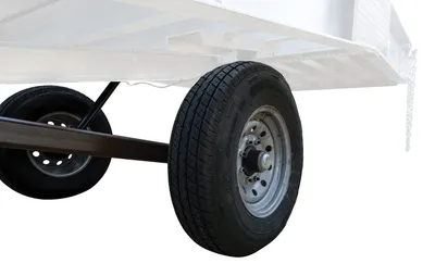 Vestil Factory Installed Rubber Pneumatic Tires 20-1/2 In. x 8 In. For Aluminum & Steel Yard Ramps