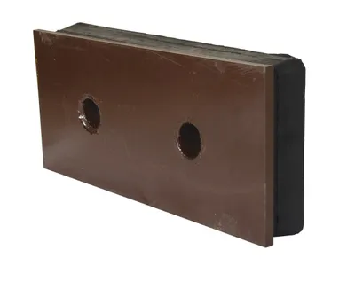 Vestil B-818-SF specialty molded dock bumper shown from an alternate angle