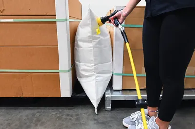 Vestil BAG-4836-L3 inflatable dunnage bag shown from an alternate angle