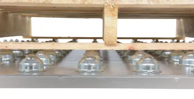 Vestil BALL-4048 ball transfer platform shown from an alternate angle