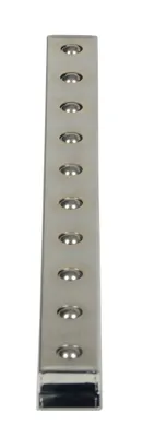 Vestil BALL-S30 ball transfer strips & single ball transfer shown from an alternate angle