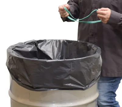 Vestil BAND-34 jumbo rubber band shown from an alternate angle
