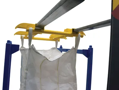 Vestil BBL-B001 bulk bag filling station shown from an alternate angle