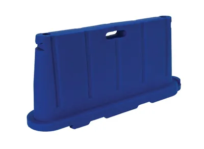 Vestil BCD-7636-BL stackable poly barricade