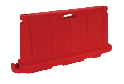 Vestil BCD-7636-RD stackable poly barricade