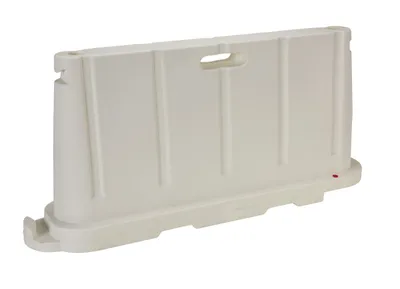 Vestil BCD-7636-WH stackable poly barricade
