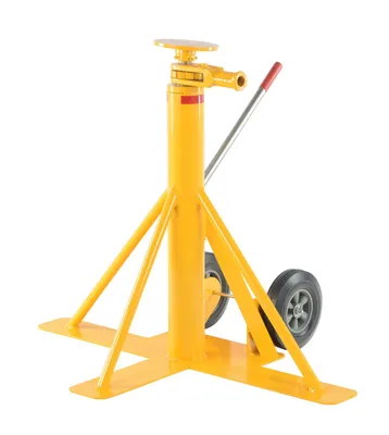 Vestil BFSJ-2748-100 trailer stabilizing jack shown from an alternate angle