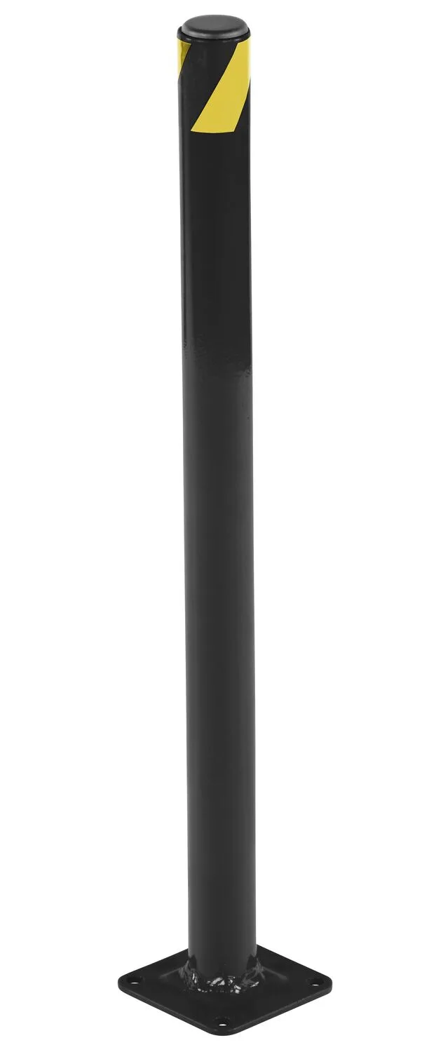 Vestil BOL-24-2-BK steel pipe safety bollard