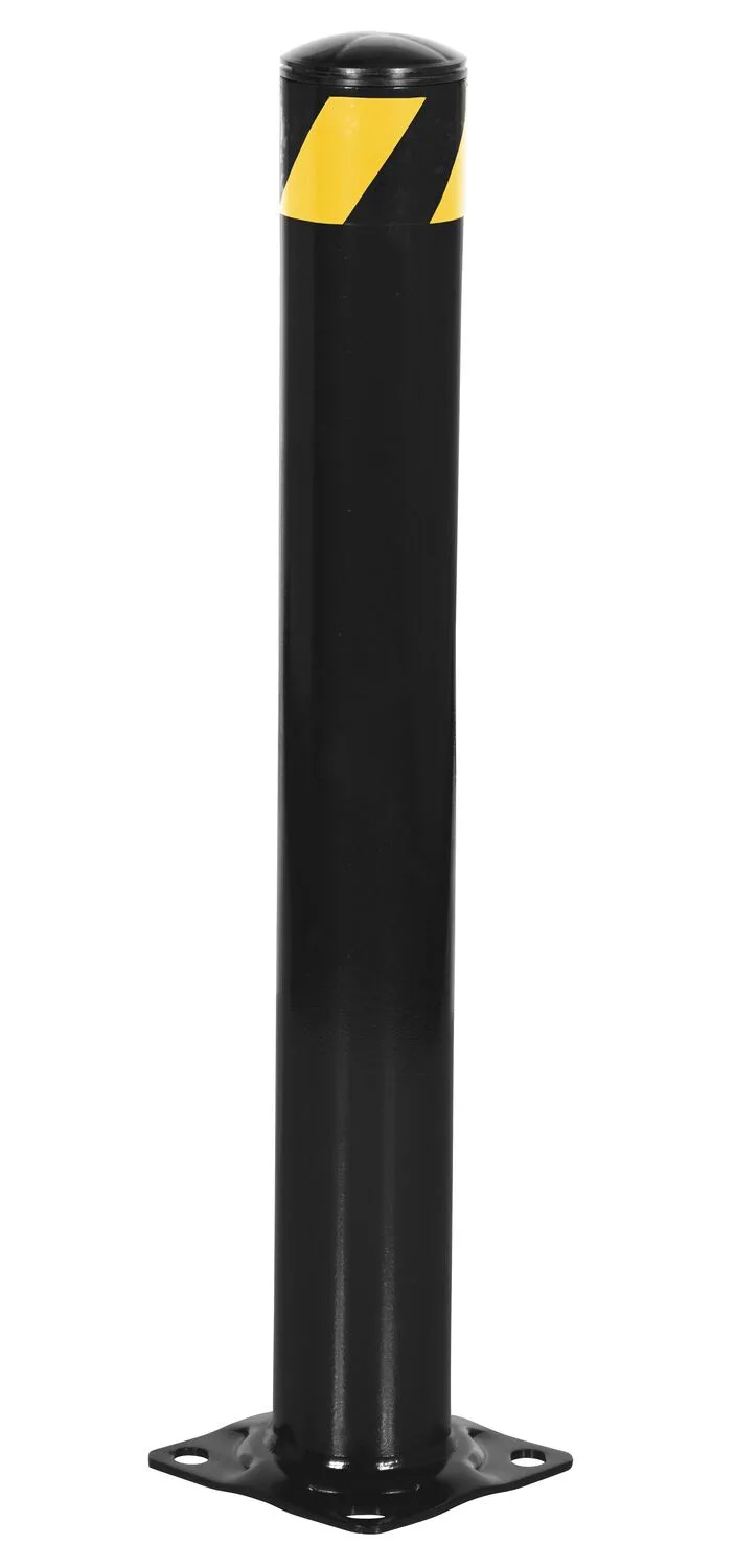 Vestil BOL-36-4.5-BK steel pipe safety bollard