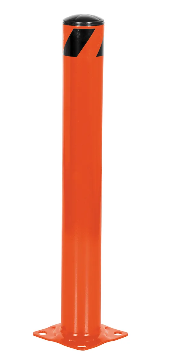 Vestil BOL-36-4.5-OR steel pipe safety bollard