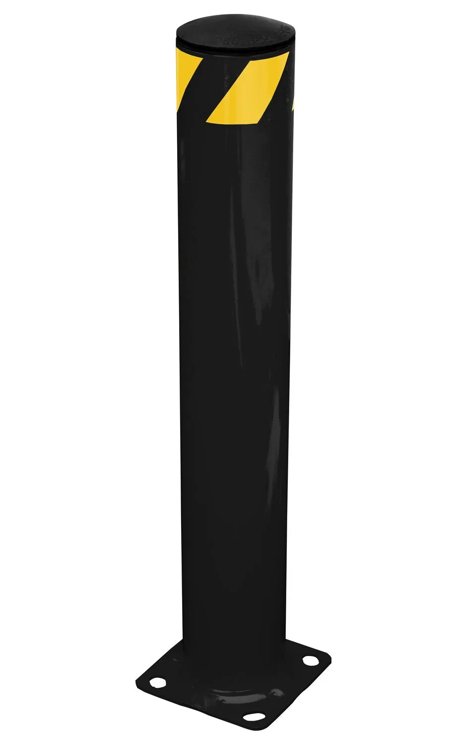 Vestil BOL-36-5.5-BK steel pipe safety bollard